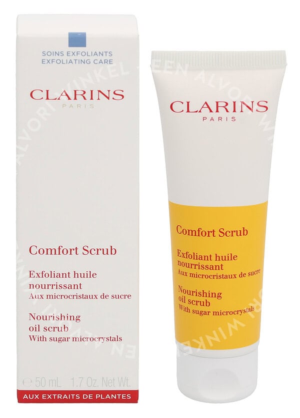 Clarins Comfort Scrub - Nourishing Oil Scrub 50ml Ideal For Dry Skin