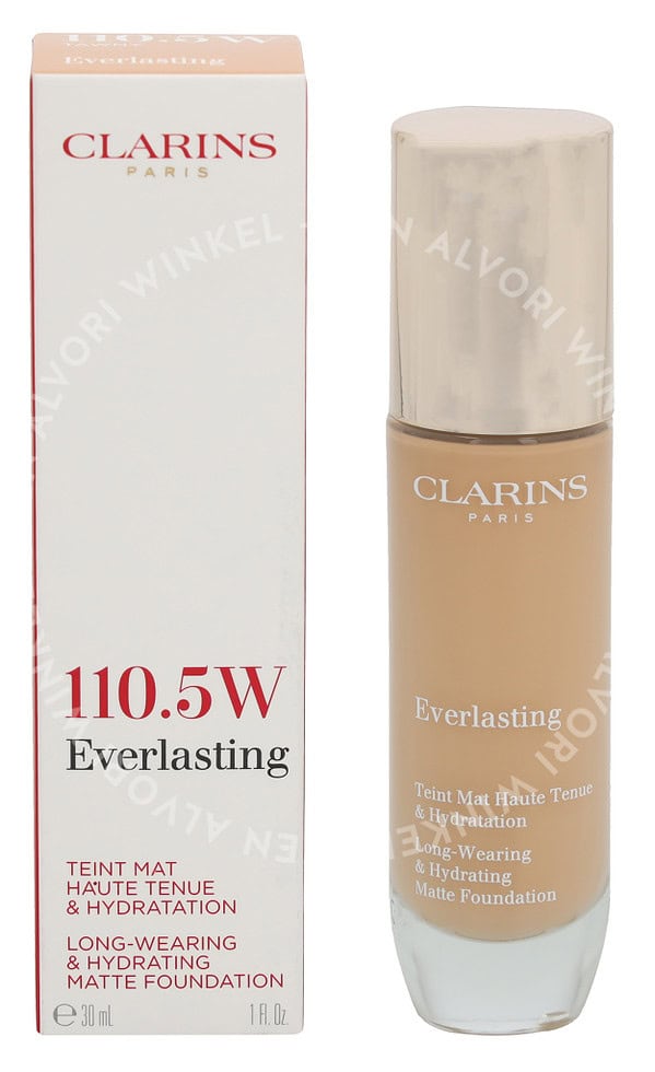 Clarins Everlasting Long-Wearing Hydrating Matte Foundation 30ml #110.5W Tawny