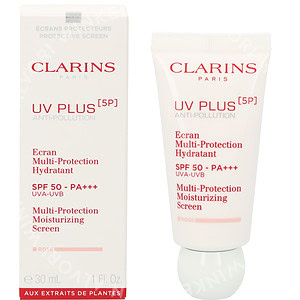Clarins UV Plus [5P] Multi-Protection Moist. Screen SPF50 30ml Anti-Pollution