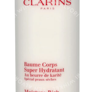 Clarins Moisture-Rich Body Lotion 400ml With Shea Butter - For Dry Skin