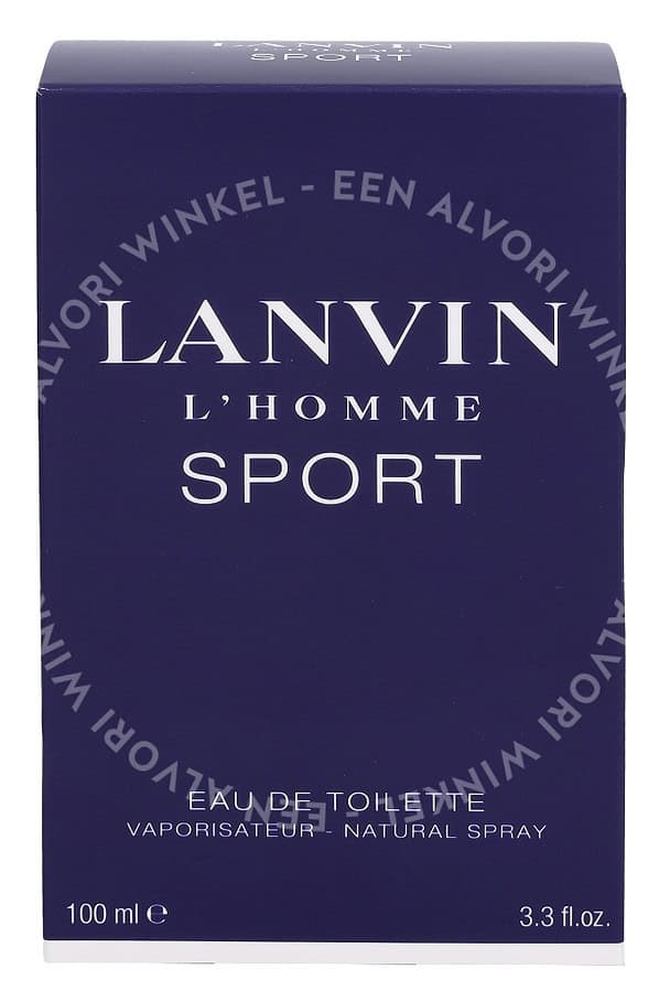 Lanvin L'Homme Sport Edt Spray 100ml - Afbeelding 3