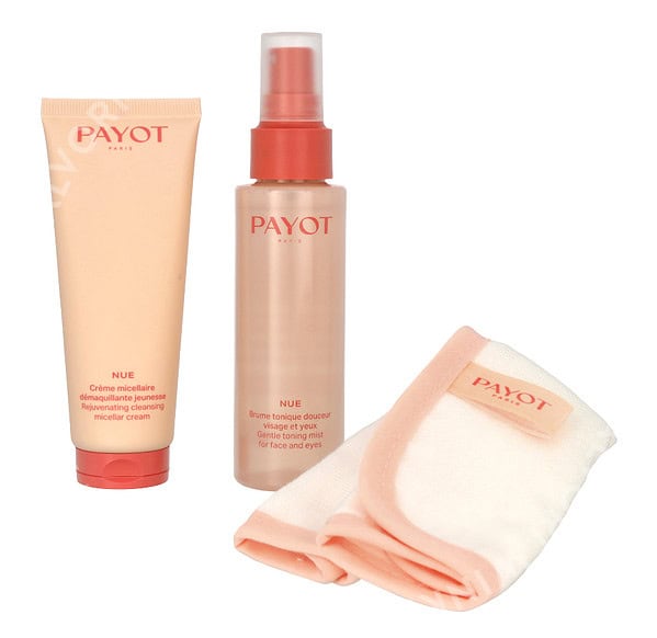 Payot Nue Cleansing Ritual Pack 175ml Micellaire 75ml/Tonic100ml/Face Cloth