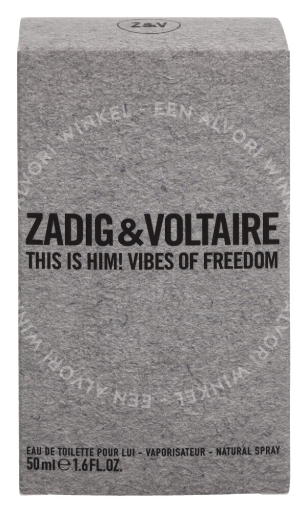 Zadig & Voltaire This is Him! Vibes of Freedom Edt Spray 50ml - Afbeelding 3