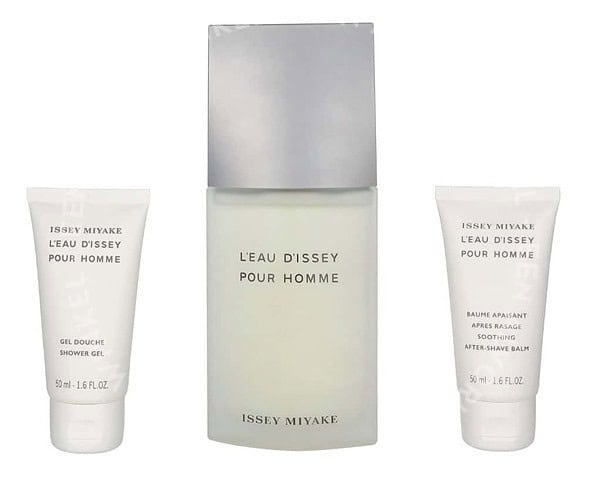 Issey Miyake L'Eau D'Issey Pour Homme Giftset 225ml Edt Spray 125ml/Shower Gel 50ml/After Shave Balm 50ml - Afbeelding 2