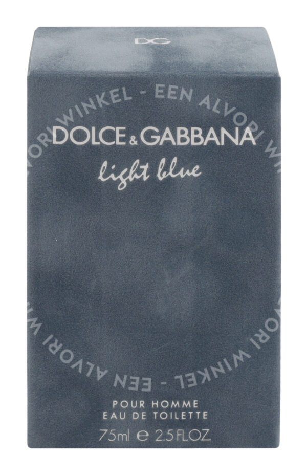 Dolce & Gabbana Light Blue Pour Homme Edt Spray 75ml - Afbeelding 3