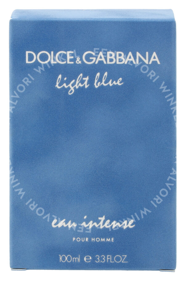 Dolce & Gabbana Light Blue Eau Intense Pour Homme Edp Spray 100ml - Afbeelding 3