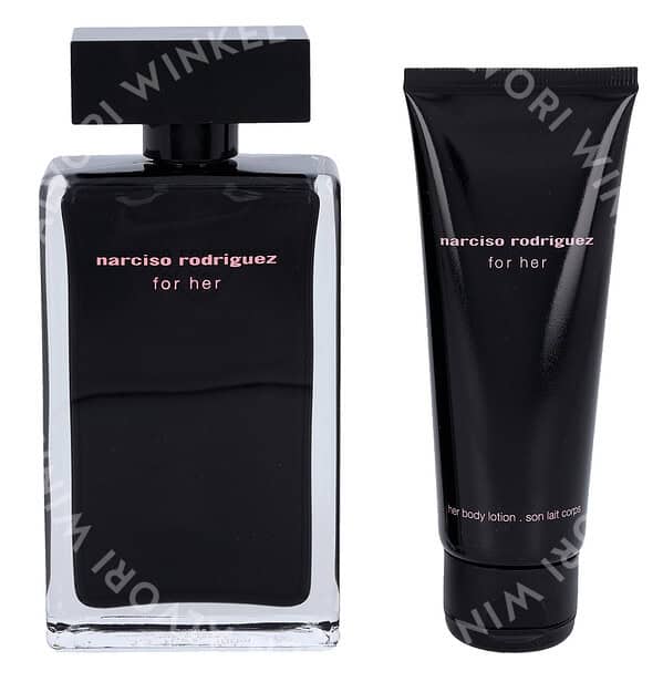 Narciso Rodriguez For Her Giftset 175ml Edt Spray 100ml/Body Lotion 75ml/Travel Retail - Afbeelding 2