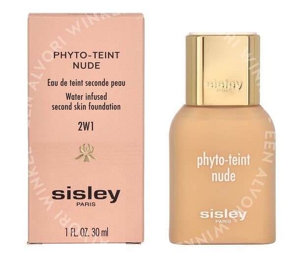 Sisley Phyto-Teint Nude Water Infused Second Skin Found. 30ml 2W1 Light Beige