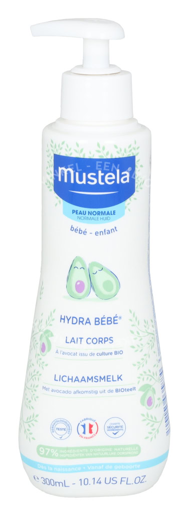 Mustela Hydra Bebe Body Milk 300ml For Normal Skin