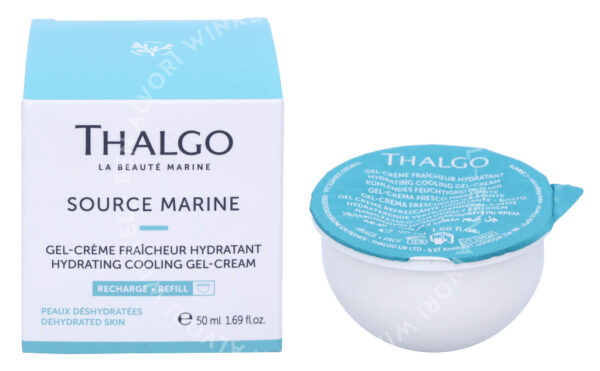 Thalgo Source Marine Hydrating Cooling Gel-Cream - Refill 50ml Dehydrated Skin