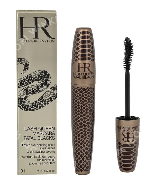 HR Lash Queen Fatal Blacks Mascara 7,2ml #01 Magnetic Black/Ultimate Eye - Opening Effect