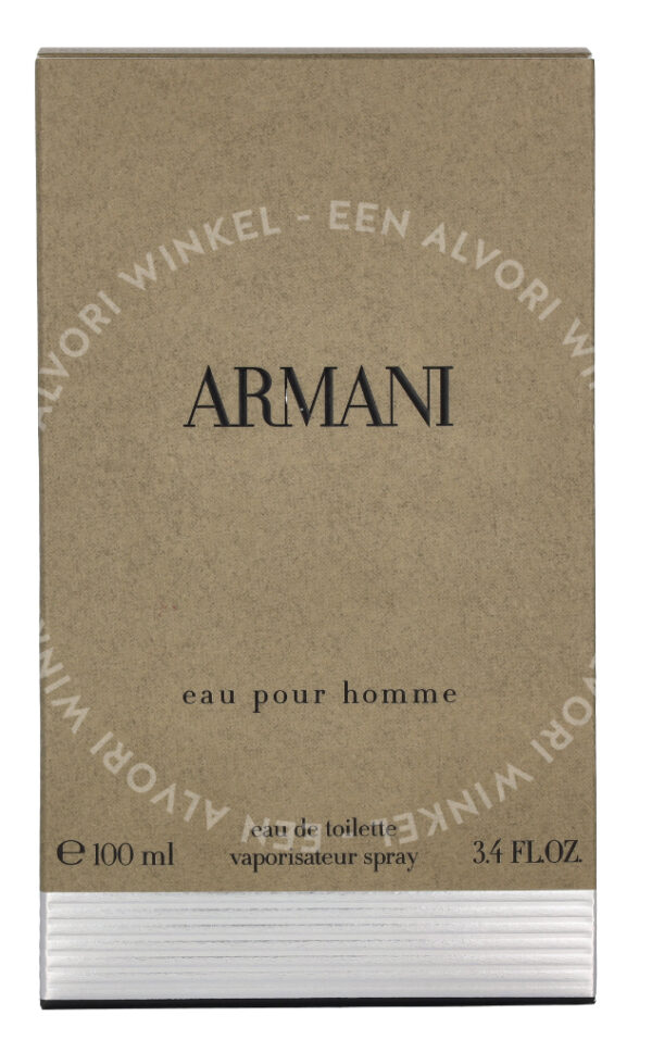 Armani Eau Pour Homme Edt Spray 100ml - Afbeelding 3