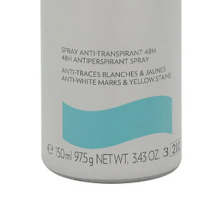 Biotherm Deo Pure Invisible 48H Spray 150ml Antiperspirant - Anti White Marks - With Soothing Complex