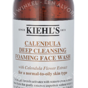 Kiehl's Calendula Deep Cleansing Foaming Face Wash 230ml For A Normal-To-Oily Skin Type