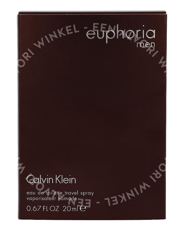 Calvin Klein Euphoria Men Edt Spray 20ml - Afbeelding 3