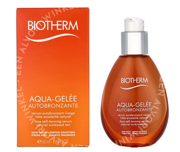 Biotherm Gel Auto Bronzant Visage 50ml Face Self-Tanning Serum. Natural Sunkissed Tan. Streak-Free - AQuatic Fragrance