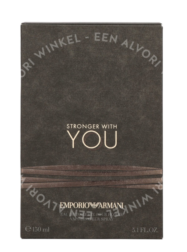 Armani Stronger With You Pour Homme Edt Spray 150ml - Afbeelding 3