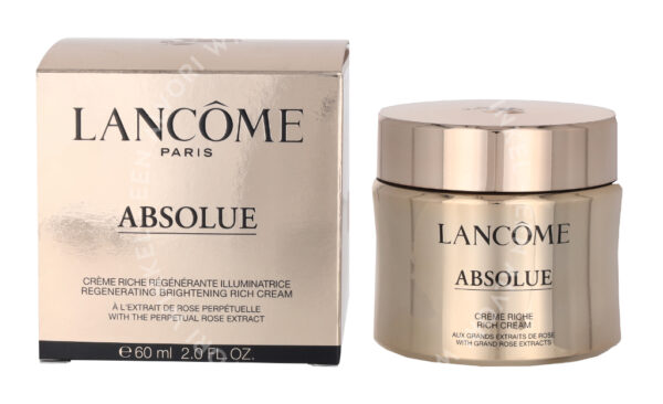 Lancome Absolue Rich Cream 60ml With Grand Rose Extracts