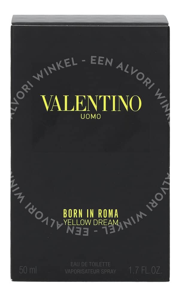 Valentino Uomo Born In Roma Yellow Dream Edt Spray 50ml - Afbeelding 3