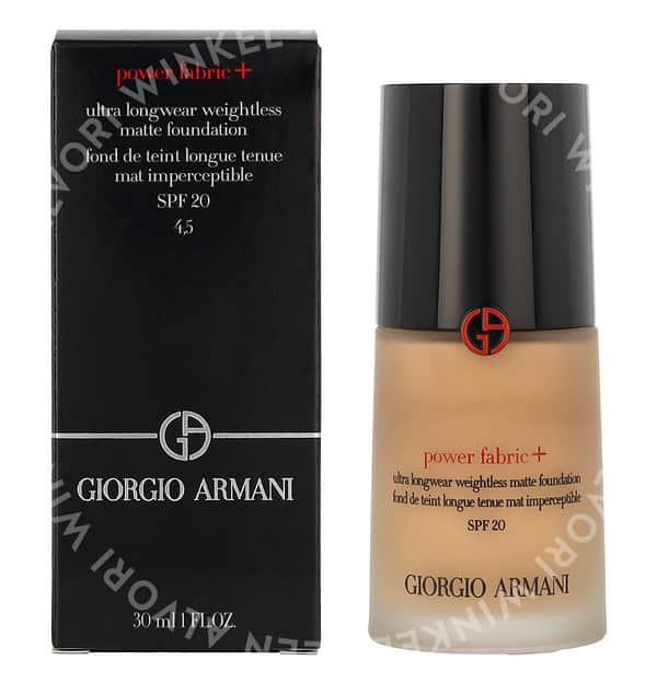 Armani Power Fabric+ Ultra Longwear Matte Foundation SPF20 30ml #4