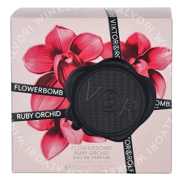 Viktor & Rolf Flowerbomb Ruby Orchid Edp Spray 50ml - Afbeelding 3