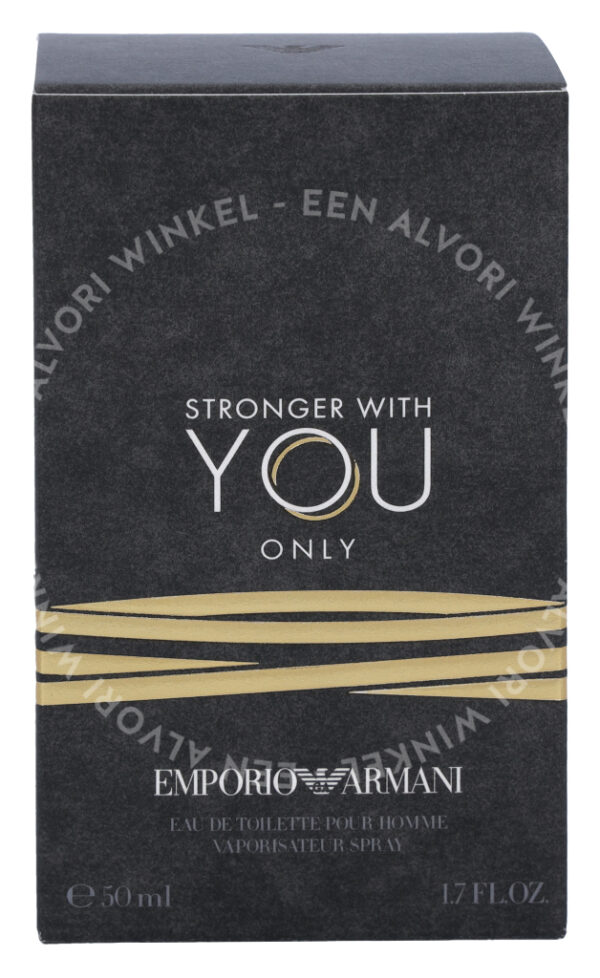 Armani Stronger With You Only Edt Spray 50ml - Afbeelding 3