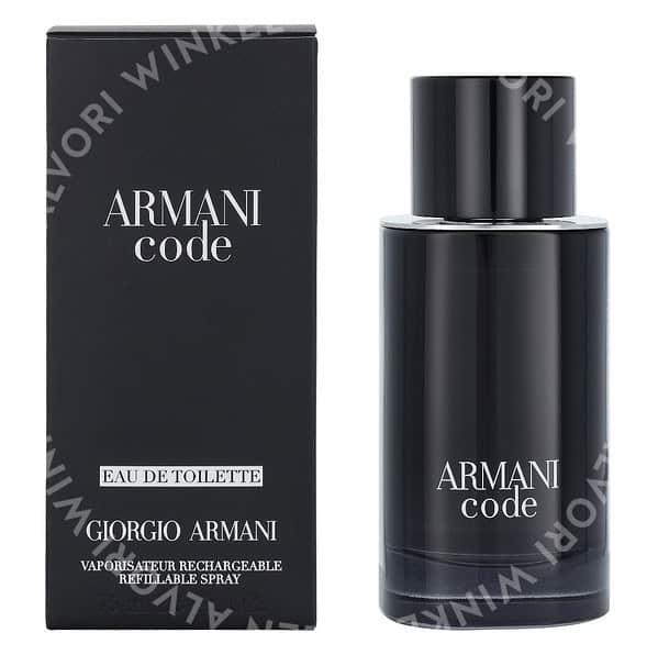 Armani Code Pour Homme Edt Spray 75ml Refillable