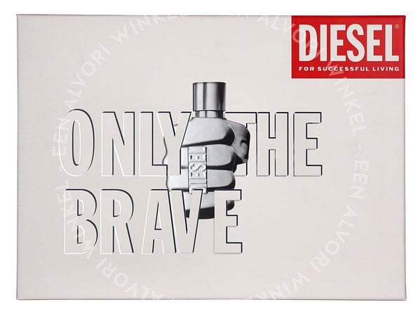 Diesel Only The Brave Pour Homme Giftset 160ml Edt Spray 125ml/Edt Spray 35ml - Afbeelding 3