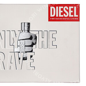 Diesel Only The Brave Pour Homme Giftset 160ml Edt Spray 125ml/Edt Spray 35ml