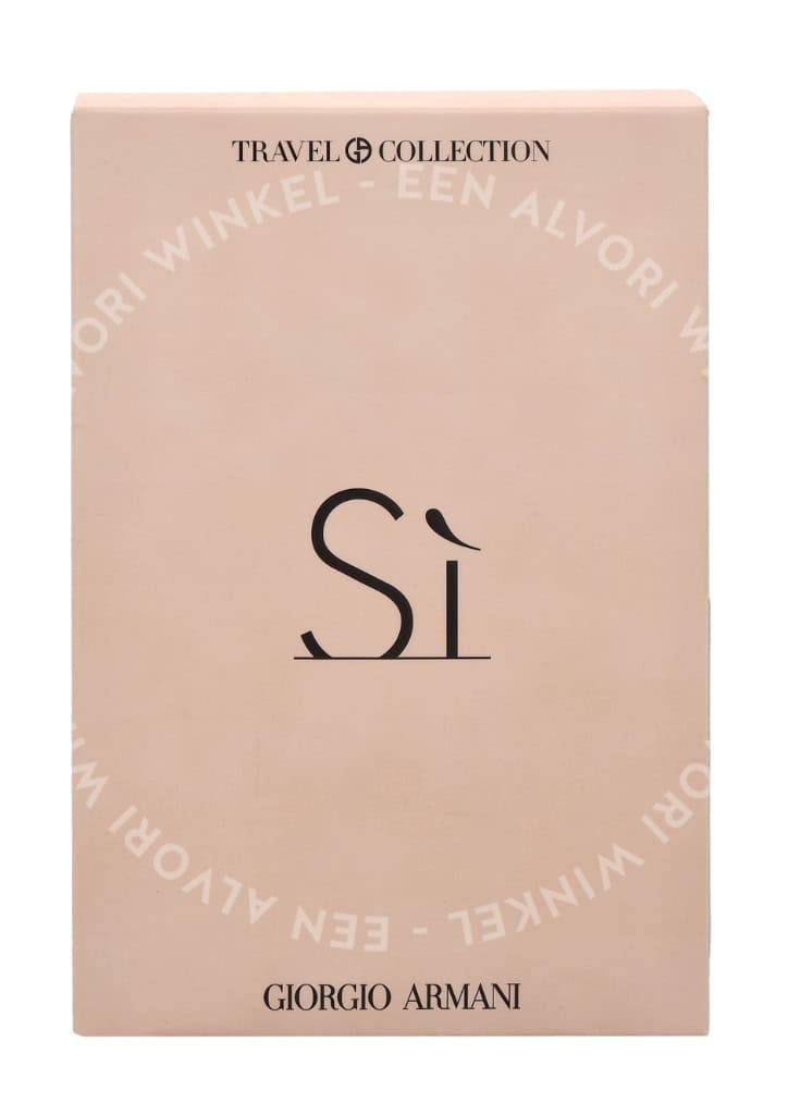 Armani Si Giftset 115ml Edp Spray 100ml/Edp Spray 15ml - Afbeelding 2