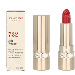 Clarins Joli Rouge Satin Lipstick 3.5g #732 Grenadine/With Camelia Oil