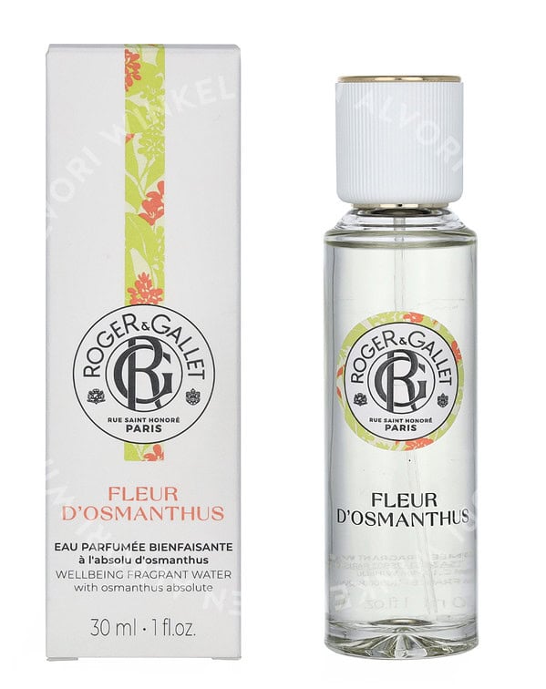 Roger & Gallet Fleur D'Osmanthus Wellbeing Fragrant Water 30ml Natural Spray