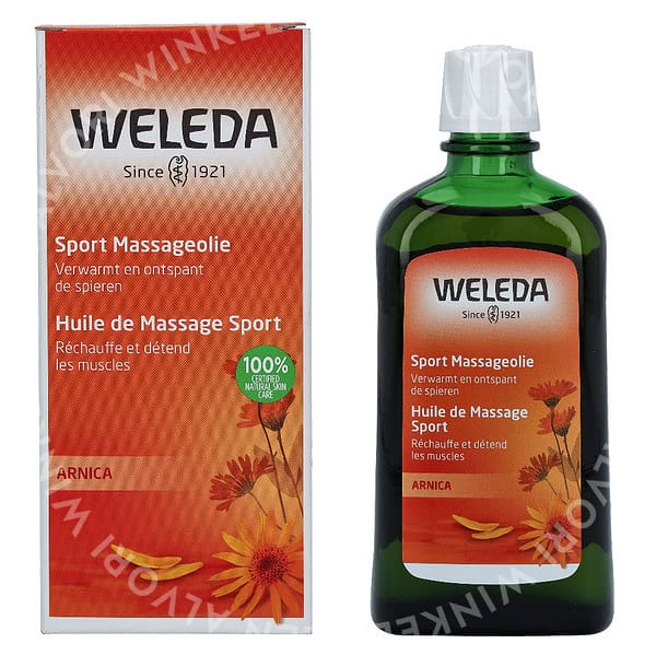 Weleda Arnica massageolie 200ml All Skin Types