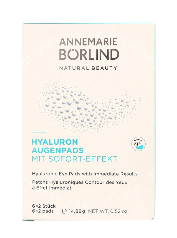 Annemarie Borlind Hyalluronic Eye Pads 14,88g 6x2 pcs - Afbeelding 3