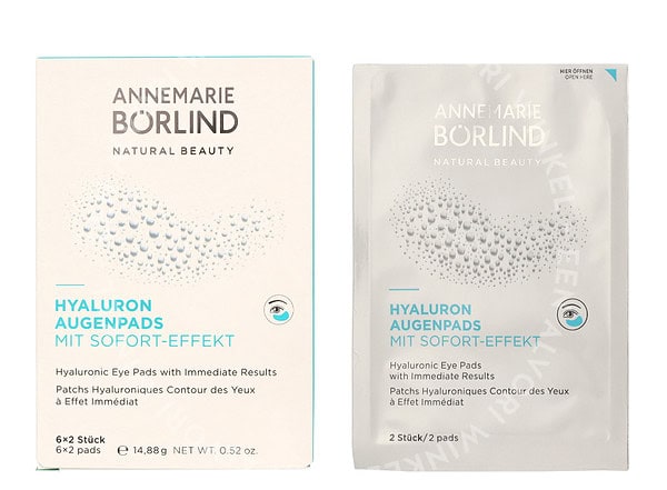 Annemarie Borlind Hyalluronic Eye Pads 14,88g 6x2 pcs