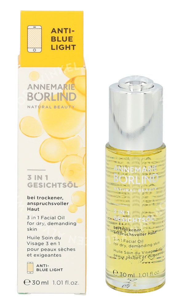Annemarie Borlind 3 In 1 Facial Oil 30ml For Dry, Demanding Skin