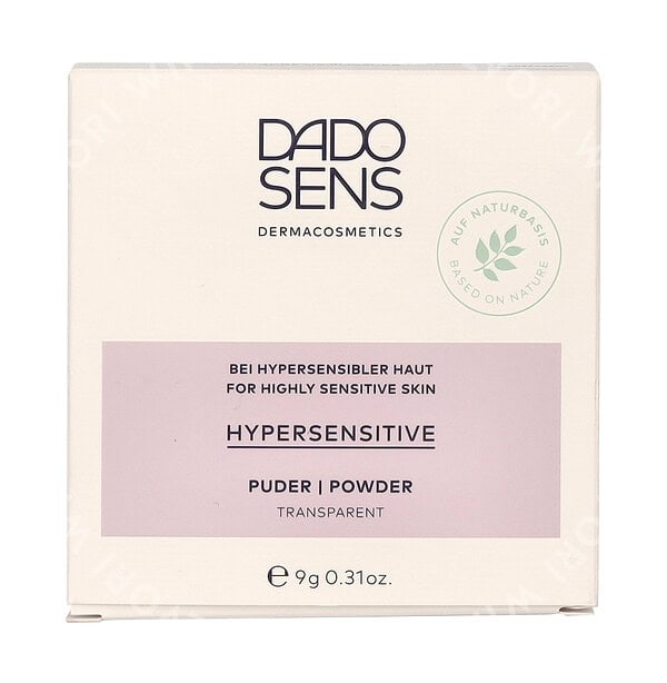 Dado Sens Hypersensitive Powder 9g Transparent - Afbeelding 3