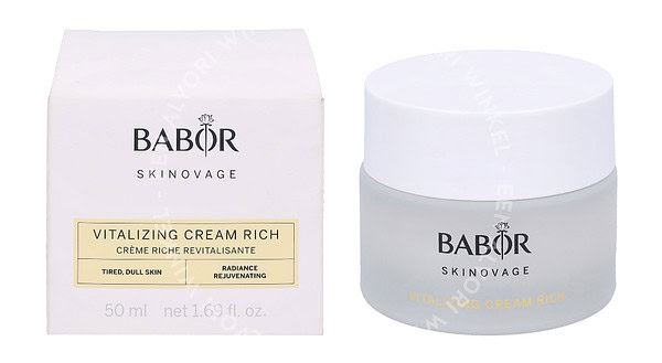 Babor Skinovage Vitalizing Cream Rich 50ml Tired, Dull Skin