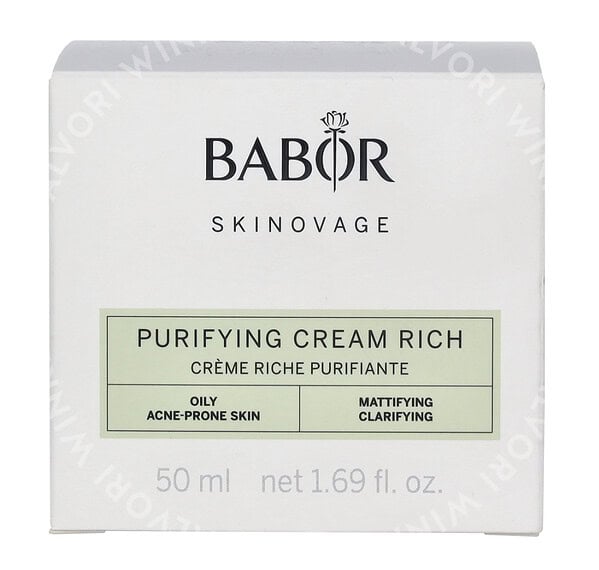 Babor Skinovage Purifying Cream Rich 50ml - Afbeelding 3
