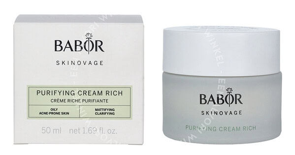 Babor Skinovage Purifying Cream Rich 50ml
