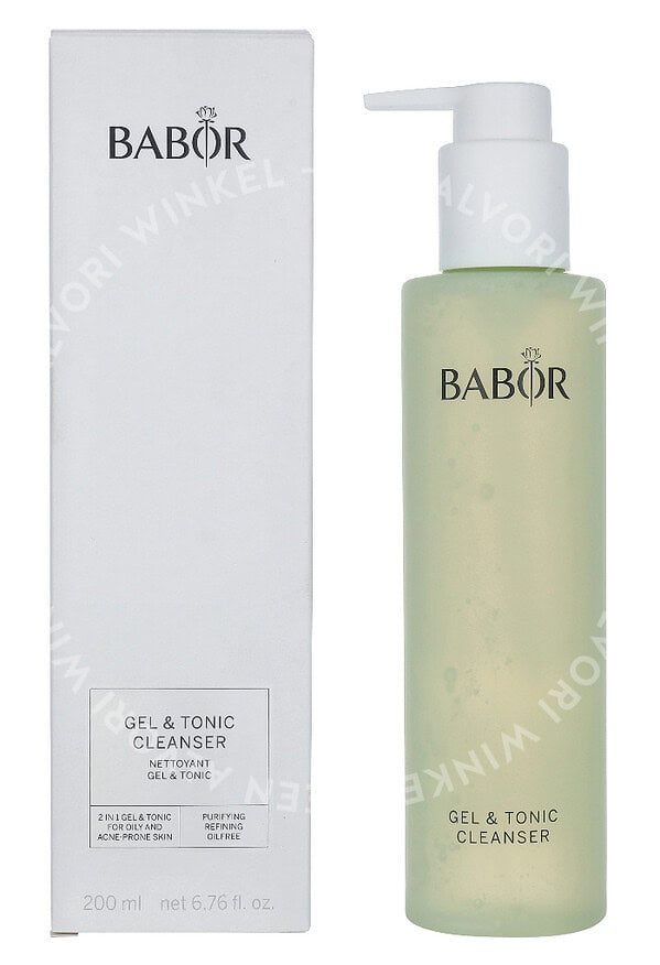 Babor Cleansing 2 in 1 Gel & Tonic Cleanser 200ml For Oily And Acne-Prone Skin