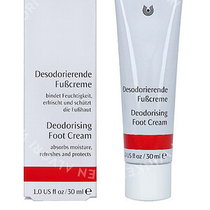 Dr. Hauschka Deodorising Foot Cream 30ml Absorbs moisture, Refreshes And Protects