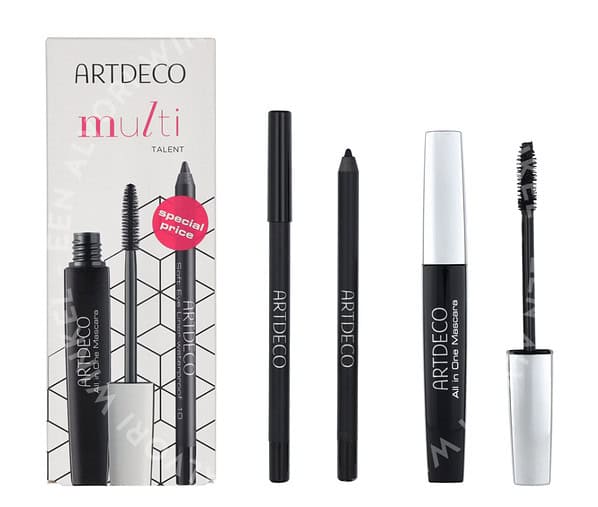 Artdeco All In One Mascara & WP Soft Eye Liner Set 11,2ml Mascara 10ml/Waterproof Eye Pencil 1,2gr
