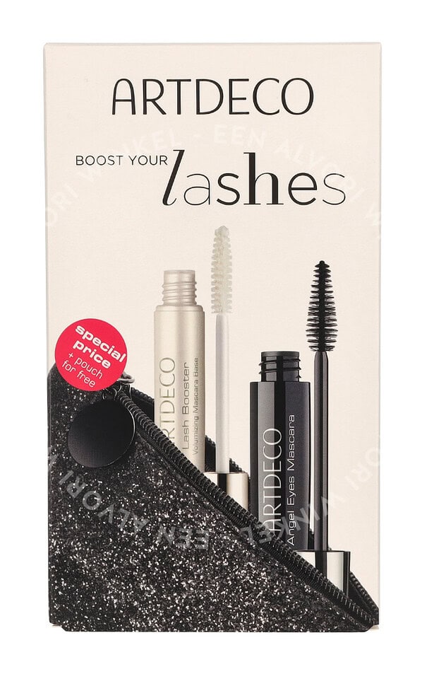 Artdeco Mascara Clubbing Set 20ml Mascara 10ml/Lash Booster 10ml/Pouch - Afbeelding 3