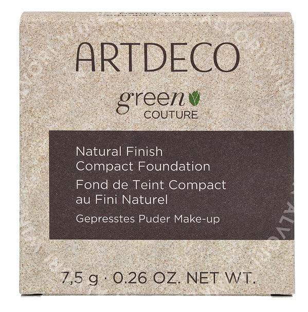 Artdeco Natural Finish Compact Foundation 7,5g #5 Medium Beige - Afbeelding 3