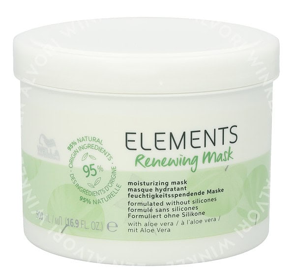 Wella Elements - Renewing Mask 500ml Without Silicones - Afbeelding 2