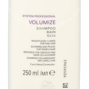 Wella SP - Volumize Shampoo 250ml For Fine Hair