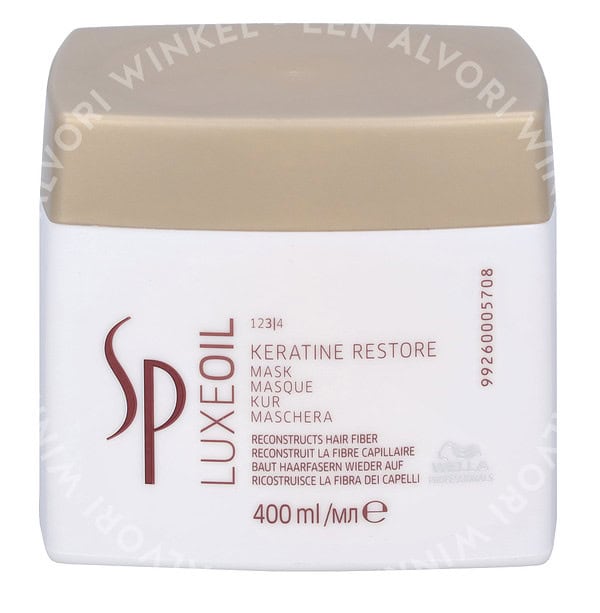Wella SP - Luxe Oil Keratin Restore Mask 400ml - Afbeelding 2