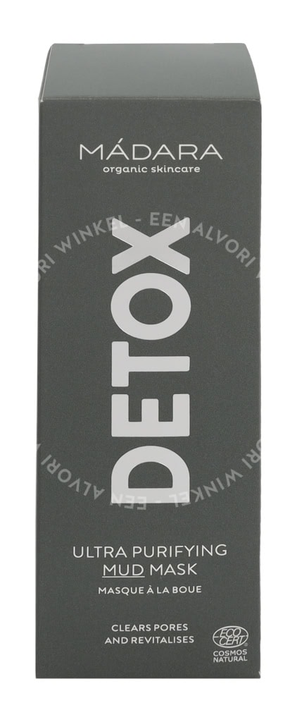 Madara Ultra Purifying Mud Mask 60ml Detox - All Skin Types - Afbeelding 2