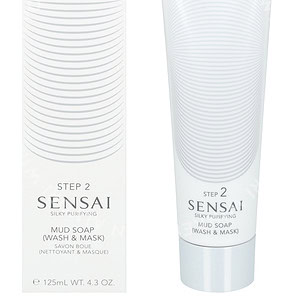 Sensai Step 2 Silky Purifying Mud Soap 125ml Wash & Mask - For Oily Skin